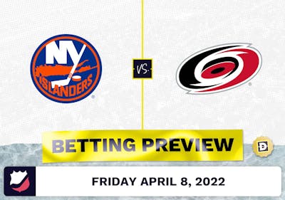 Islanders vs. Hurricanes Prediction and Odds - Apr 8, 2022
