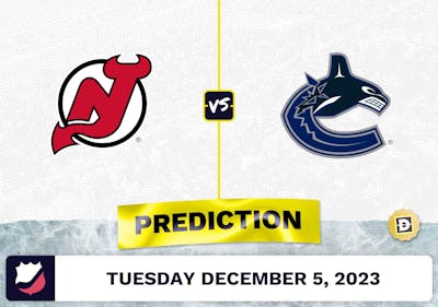 New Jersey Devils vs. Vancouver Canucks Prediction and Odds - December 5, 2023