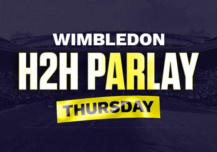 +133 Wimbledon Matchups Parlay for Thursday, July 6, 2022