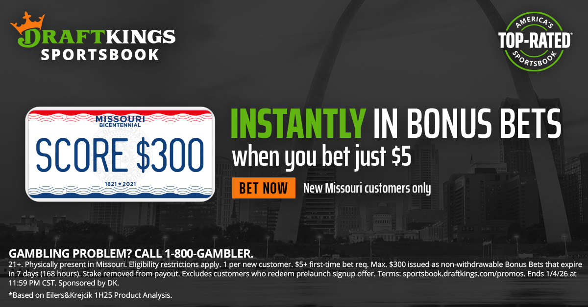 DraftKings Missouri promo code extended: $300 bonus and “Chiefs No Brainer” boost
