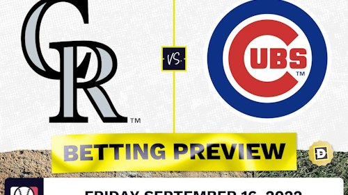 Rockies vs. Cubs Prediction and Odds - Sep 16, 2022