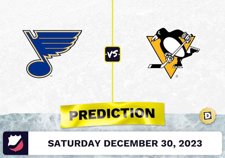 St. Louis Blues vs. Pittsburgh Penguins Prediction, Odds, NHL Picks  [12/30/2023]