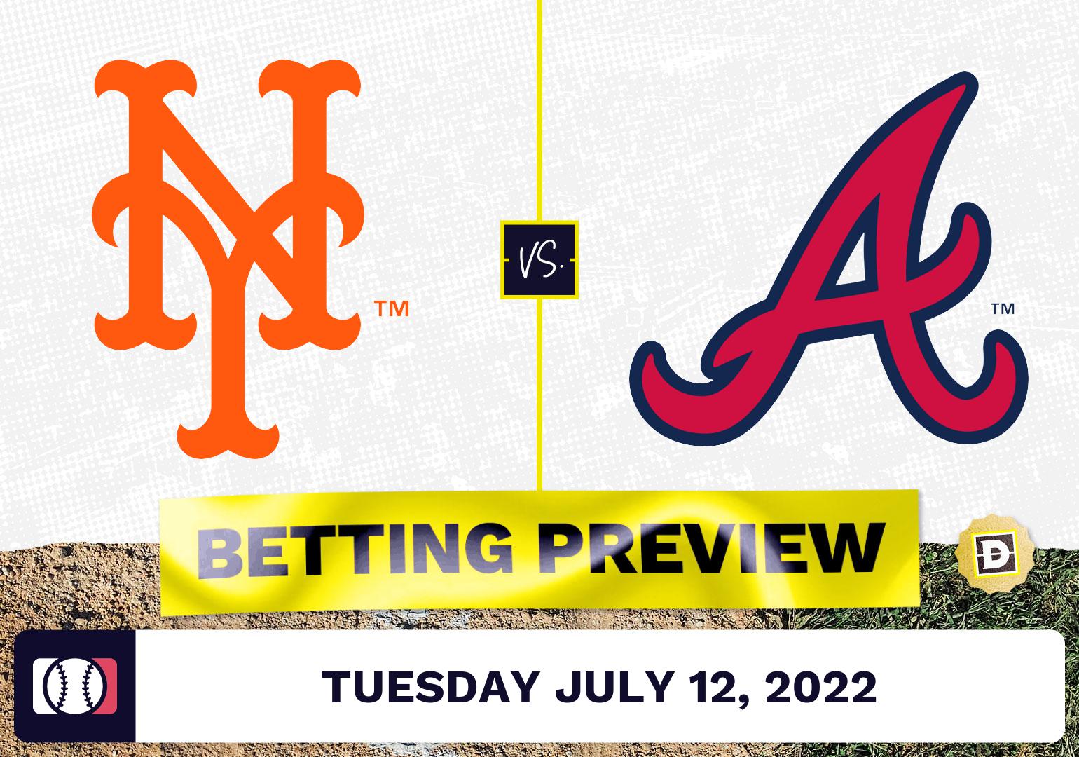 Mets vs. Braves Prediction and Odds - Jul 12, 2022
