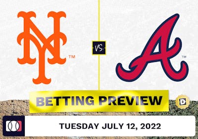 Mets vs. Braves Prediction and Odds - Jul 12, 2022