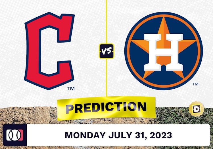 Guardians vs. Astros Prediction for MLB Monday [7/31/2023]