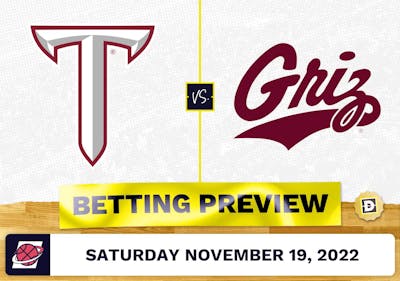 Troy vs. Montana CBB Prediction and Odds - Nov 19, 2022