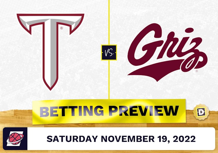 Troy vs. Montana CBB Prediction and Odds - Nov 19, 2022