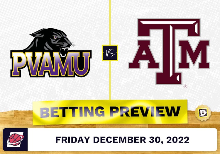 Prairie View A&M vs. Texas A&M CBB Prediction and Odds - Dec 30, 2022