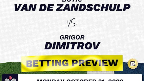 Botic Van de Zandschulp vs. Grigor Dimitrov Predictions - Nov 1, 2022