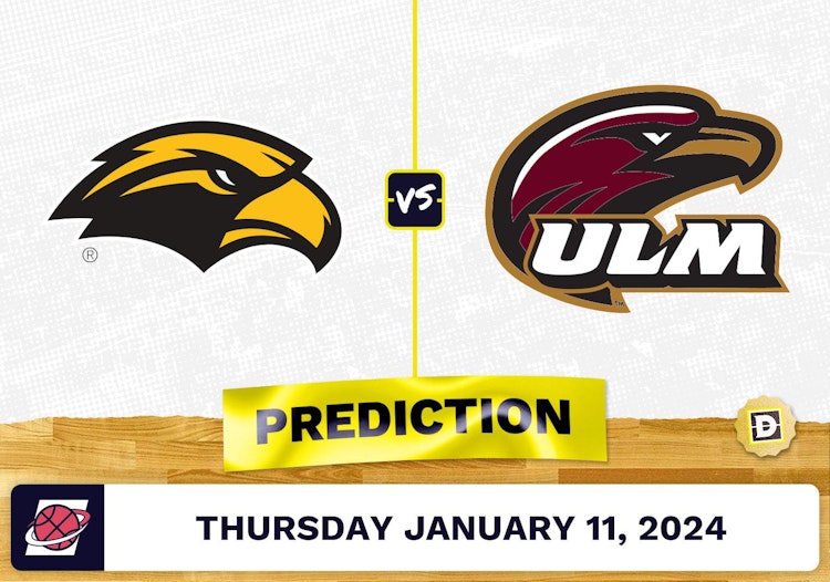 Southern Miss vs. Louisiana-Monroe Prediction, Odds, College Basketball Picks  [1/11/2024]