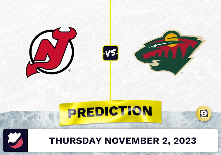 Devils vs. Wild Prediction and Odds - November 2, 2023