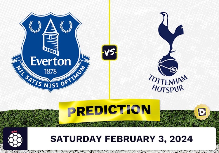 Everton vs. Tottenham Prediction, Odds, Premier League Picks [2/3/2024]