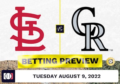 Cardinals vs. Rockies Prediction and Odds - Aug 9, 2022