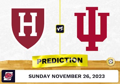 Harvard vs. Indiana Basketball Prediction - November 26, 2023