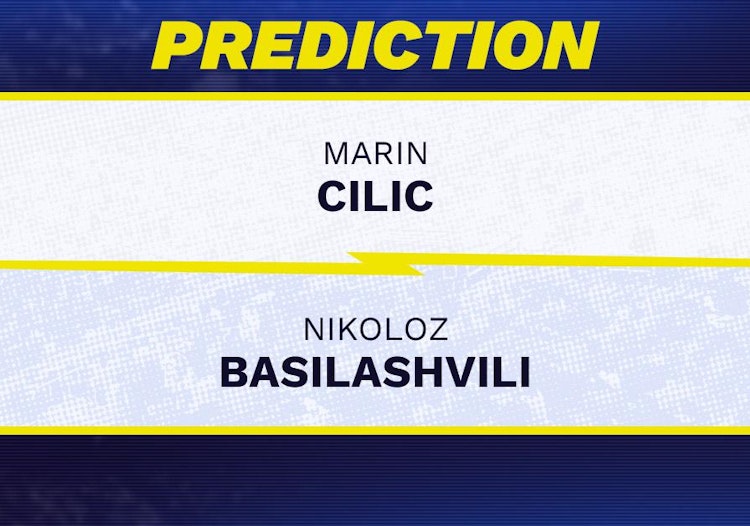 Marin Cilic vs Nikoloz Basilashvili Tennis Prediction.
