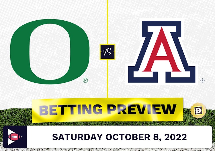 Oregon vs. Arizona CFB Prediction and Odds - Oct 8, 2022