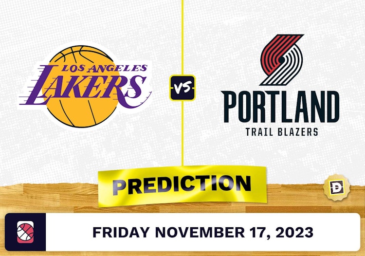 Lakers vs. Trail Blazers Prediction and Odds - November 17, 2023