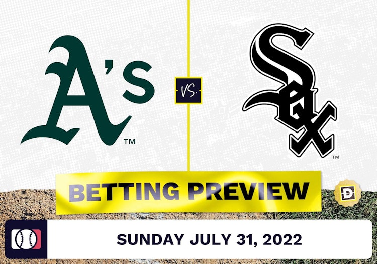 Athletics vs. White Sox Prediction and Odds - Jul 31, 2022