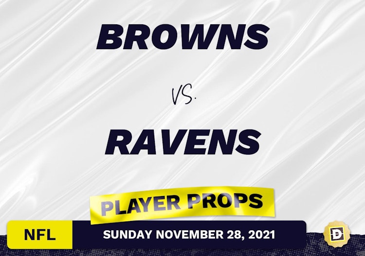 Browns vs. Ravens Projected Player Stats - Nov 28, 2021