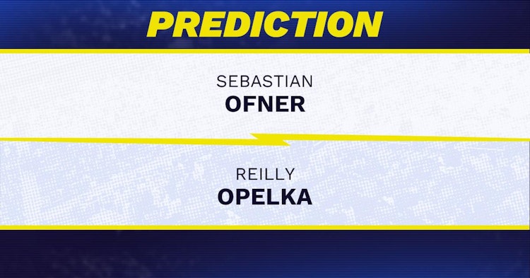 Sebastian Ofner vs Reilly Opelka Tennis Prediction.