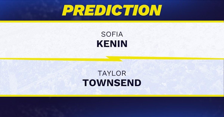 Sofia Kenin vs Taylor Townsend Tennis Prediction.