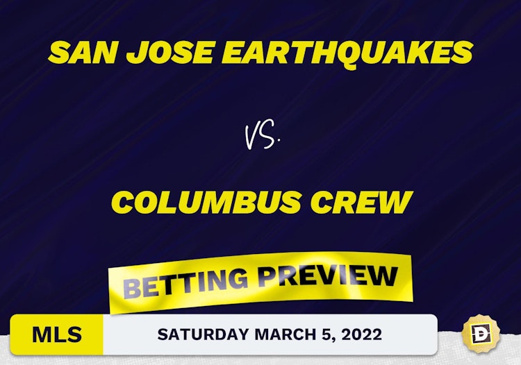 San Jose Earthquakes vs. Columbus Crew Predictions - Mar 5, 2022