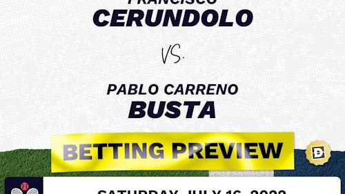 Francisco Cerundolo vs. Pablo Carreno Busta Predictions - Jul 16, 2022