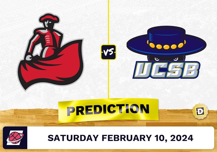 Cal State Northridge vs. UC Santa Barbara Prediction, Odds, College Basketball Picks [2/10/2024]