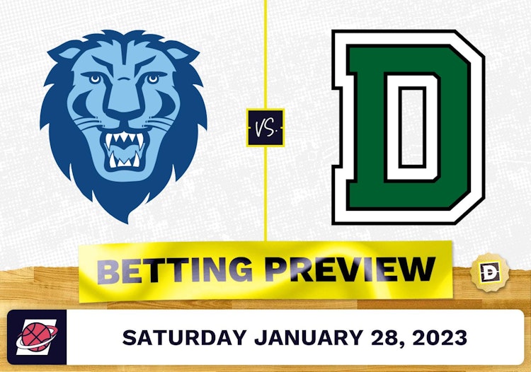 Columbia vs. Dartmouth CBB Prediction and Odds - Jan 28, 2023