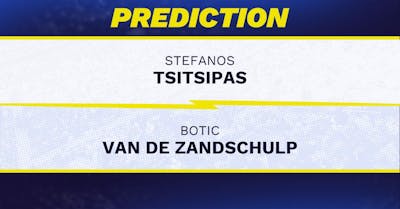 Stefanos Tsitsipas vs. Botic Van de Zandschulp Prediction, Odds, Picks for ATP Swiss Indoors 2024