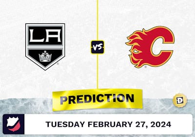 Los Angeles Kings vs. Calgary Flames Prediction, Odds, NHL Picks [2/27/2024]