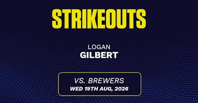 Logan Gilbert projections August 20: Strikeouts, outs, and earned runs vs. Brewers [2026]