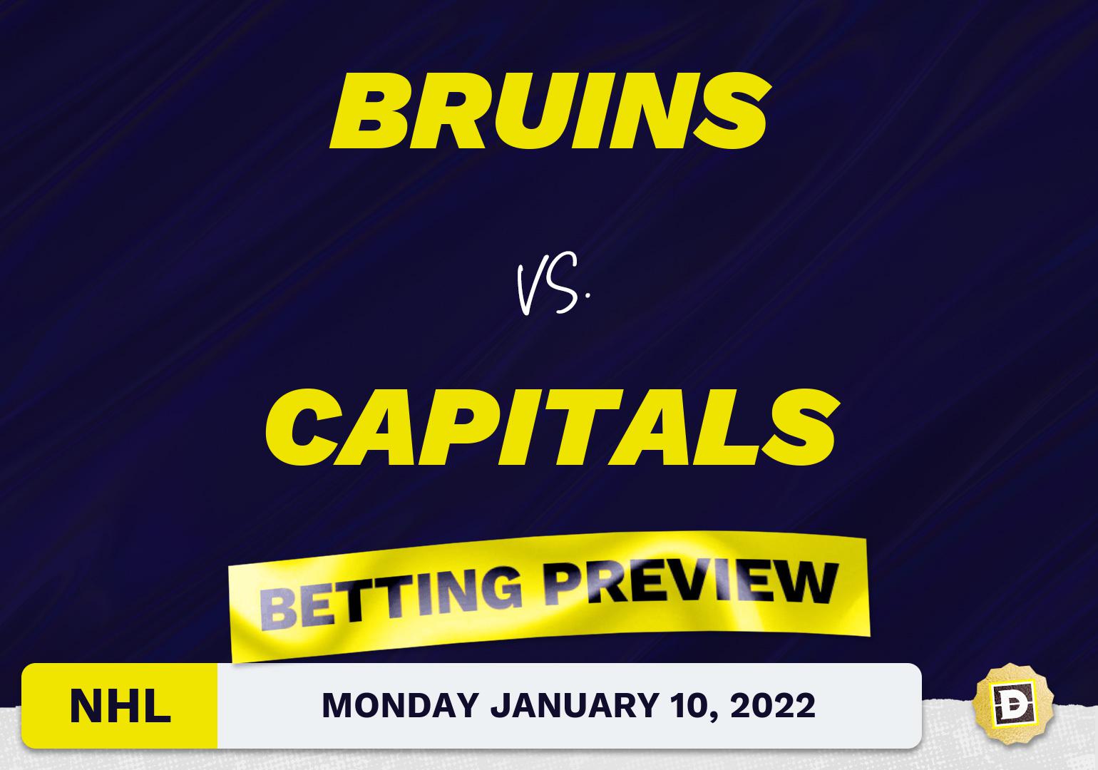 Bruins vs. Capitals Predictions and Odds - Jan 10, 2022