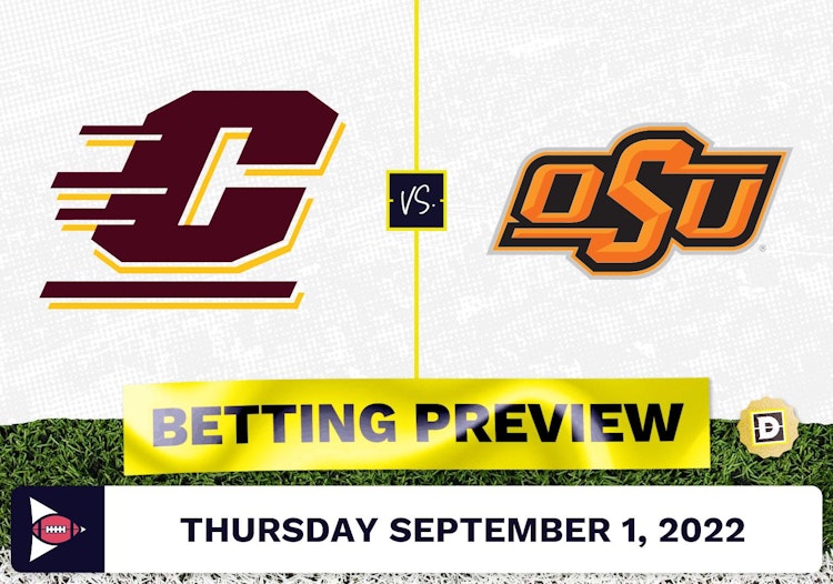 Central Michigan vs. Oklahoma State CFB Prediction and Odds - Sep 1, 2022