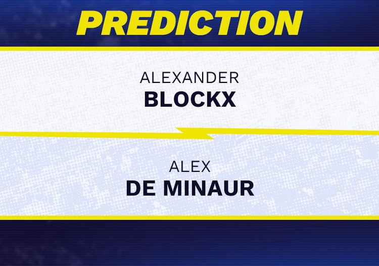 Alexander Blockx vs Alex de Minaur Tennis Prediction.