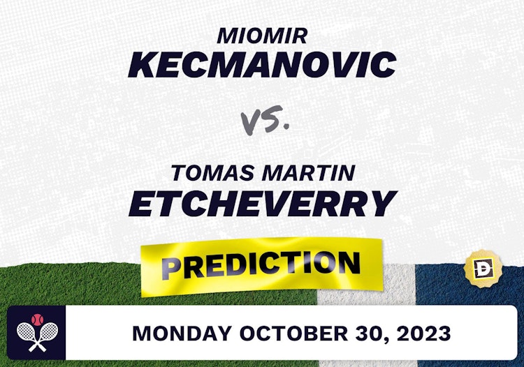 Miomir Kecmanovic vs. Tomas Martin Etcheverry Prediction - ATP Paris 2023