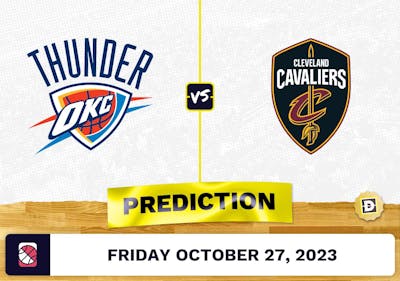 Thunder vs. Cavaliers Prediction and Odds - October 27, 2023