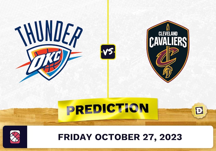 Thunder vs. Cavaliers Prediction and Odds - October 27, 2023