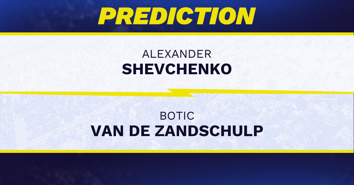 Alexander Shevchenko vs. Botic Van de Zandschulp prediction, odds, picks for ATP Romanian Open 2026