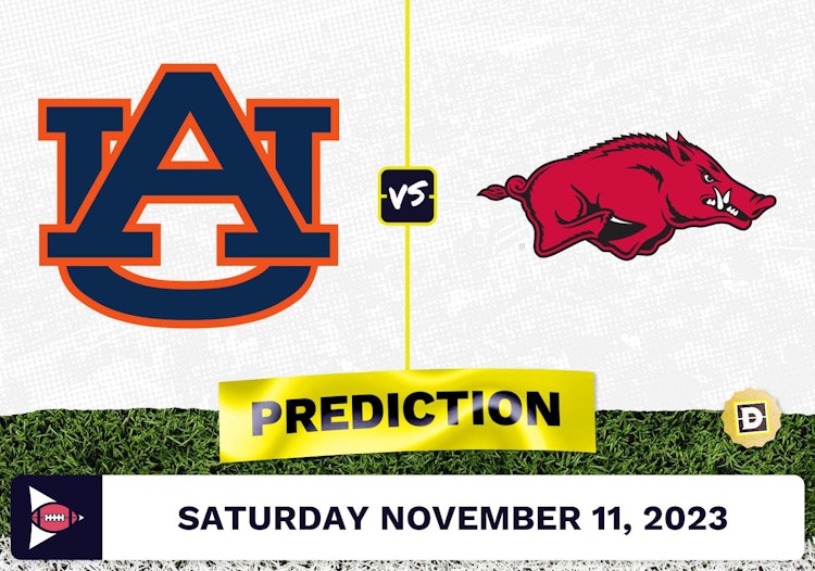 Auburn vs. Arkansas CFB Prediction and Odds November 11, 2023