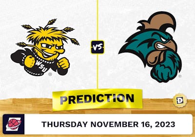 Wichita State vs. Coastal Carolina Basketball Prediction - November 16, 2023