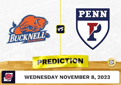 Bucknell vs. Pennsylvania Basketball Prediction - November 8, 2023