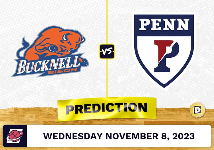 Bucknell vs. Pennsylvania Basketball Prediction - November 8, 2023