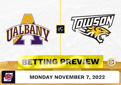 Albany vs. Towson CBB Prediction and Odds - Nov 7, 2022