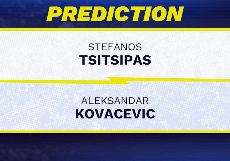 Stefanos Tsitsipas takes on Aleksandar Kovacevic in ATP Almaty action.