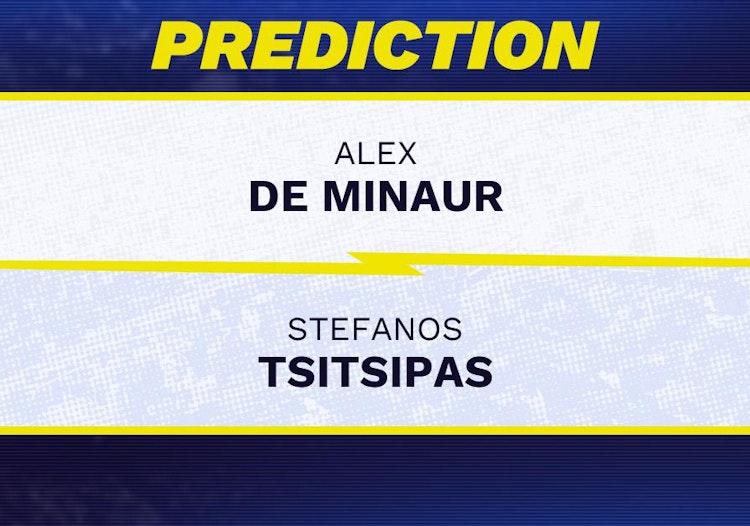 Alex de Minaur vs Stefanos Tsitsipas Tennis Prediction.