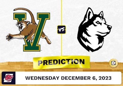 Vermont vs. Northeastern Basketball Prediction - December 6, 2023
