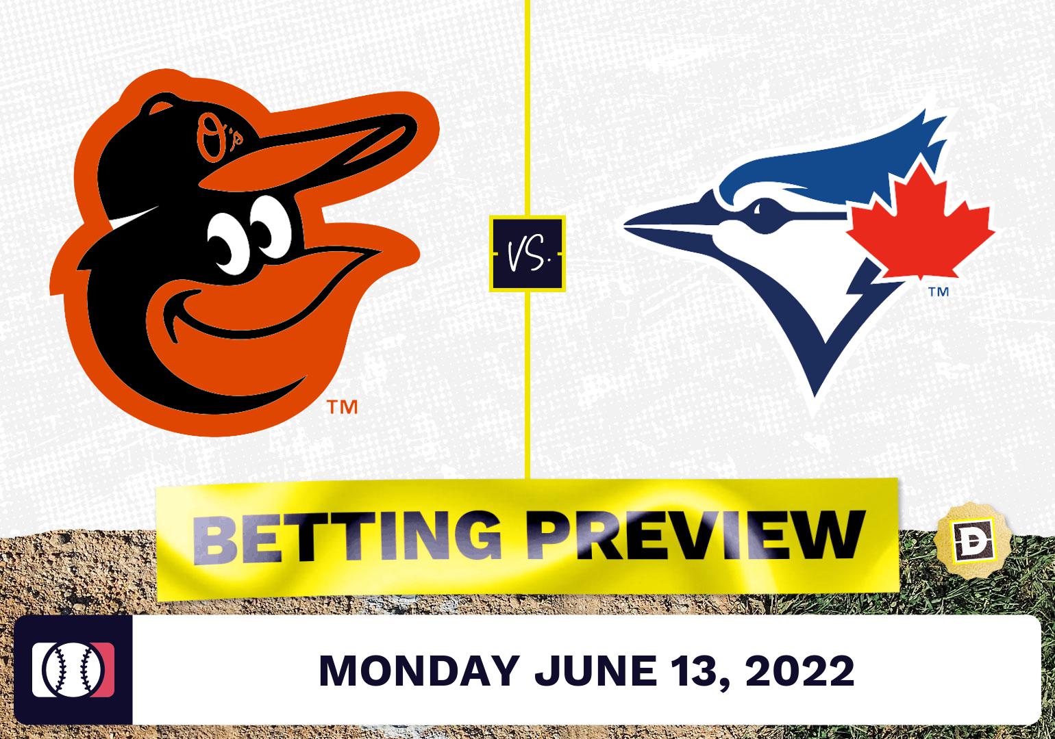 Orioles vs. Blue Jays Prediction and Odds - Jun 13, 2022