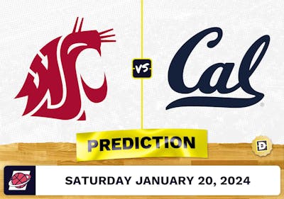 Washington State vs. California Prediction, Odds, College Basketball Picks [1/20/2024]