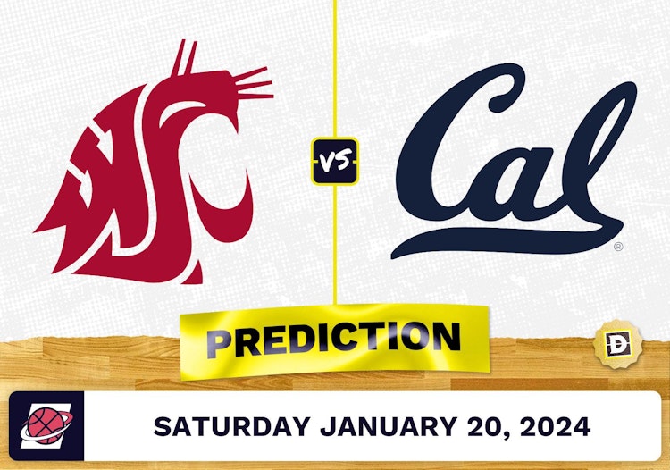 Washington State vs. California Prediction, Odds, College Basketball Picks [1/20/2024]
